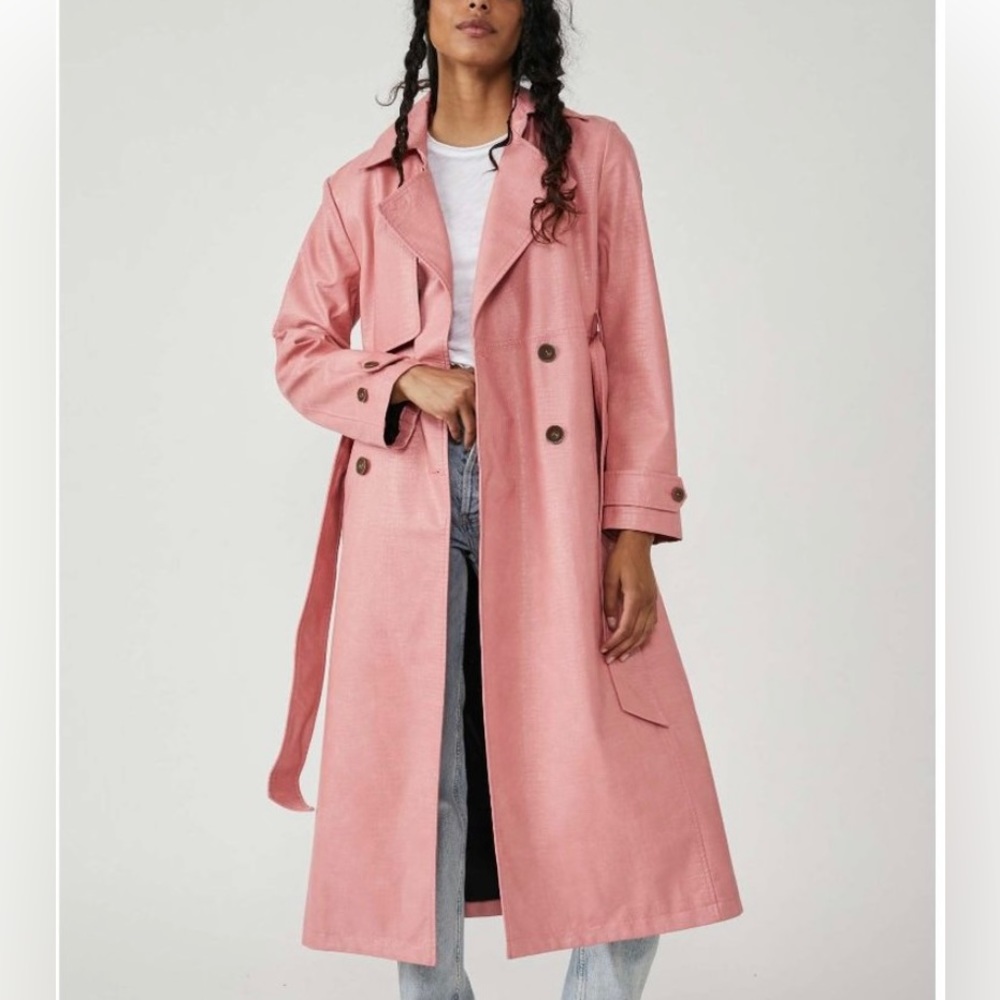 NWT free people trench coat
